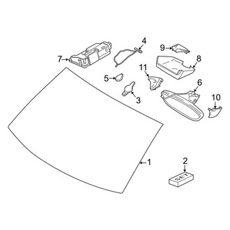 Porsche OE - Windshield & Components