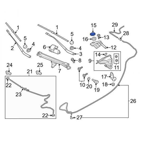 Washer Fluid Reservoir Cap