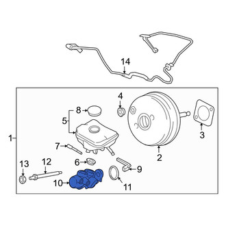 Porsche OE - Brake Master Cylinder