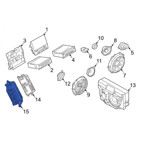 Radio Amplifier Bracket