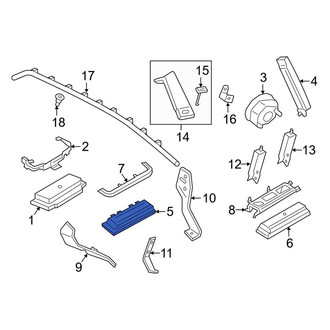 Porsche OE - Right Lower Instrument Panel Air Bag