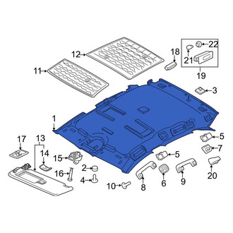 Porsche OE - Headliner