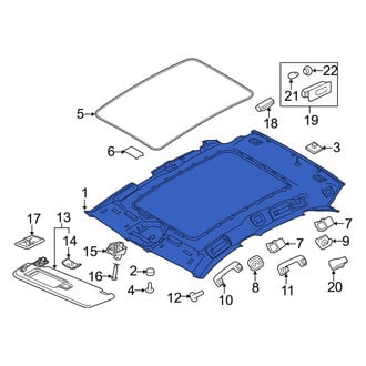 Porsche OE - Headliner