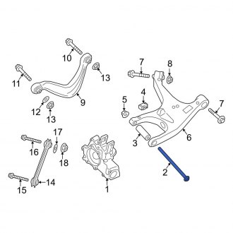 Porsche Macan Steering Knuckles, Spindles & Components — CARiD.com