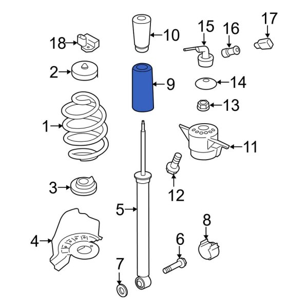 Suspension Shock Absorber Bellows