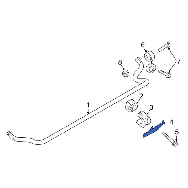 Suspension Stabilizer Bar Bracket