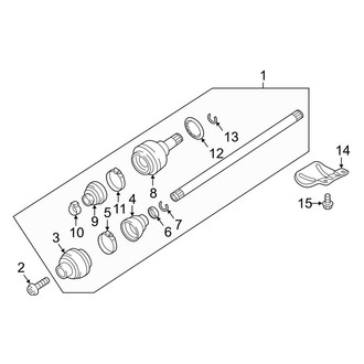 Porsche OE - Rear Suspension - Drive Axles (Base / GTS / S Gas)
