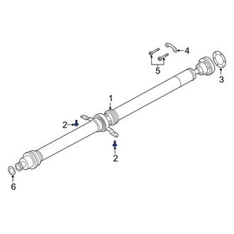 Porsche OE - Drive Shaft Bolt