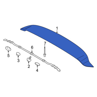 Porsche OE - Rear Spoiler