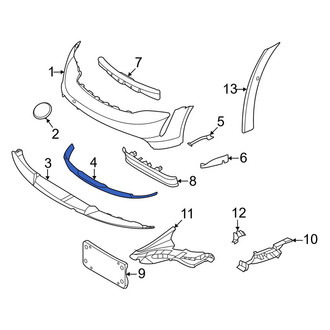Porsche OE - Front Spoiler