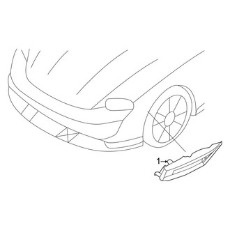 Porsche OE - Front Lamps - Signal Lamps