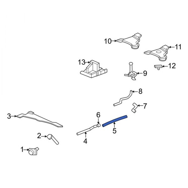 Drive Motor Battery Pack Coolant Hose