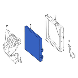 Porsche OE - A/C Condenser