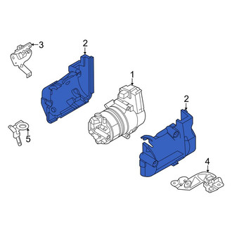 Porsche OE - A/C Compressor Head
