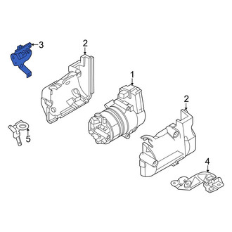 Porsche OE - Upper A/C Compressor Bracket