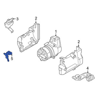 Porsche OE - A/C Compressor Bracket