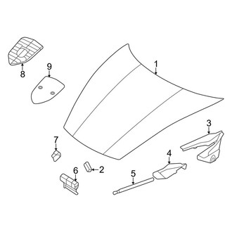 Porsche OE - Hood & Components