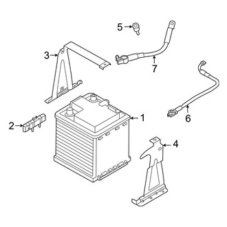 Porsche OE - Electrical - Battery (Conventional)