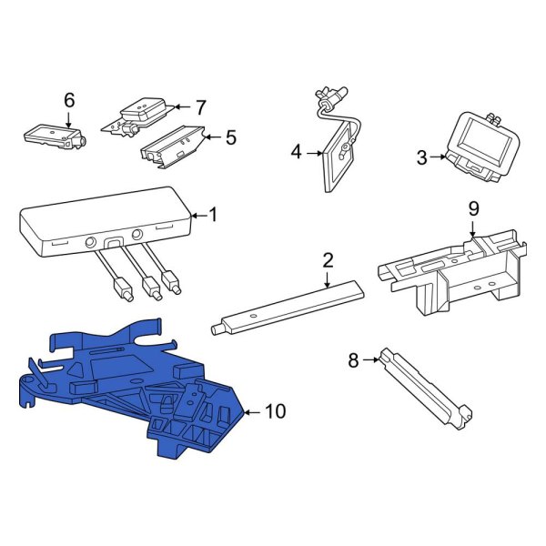 Antenna Amplifier Bracket