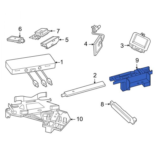 Antenna Amplifier Bracket