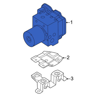 Porsche OE - ABS Hydraulic Assembly