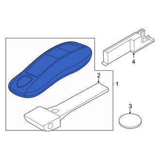 Porsche OE - Keyless Entry Transmitter