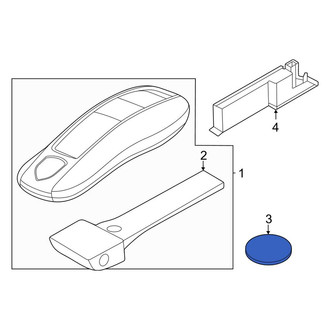Porsche OE - Keyless Entry Transmitter Battery