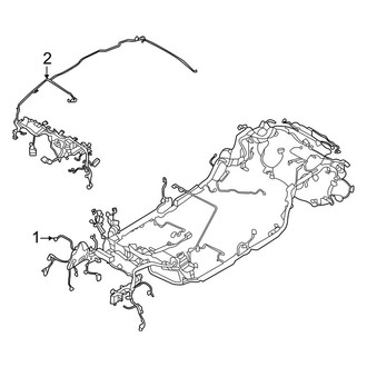 Porsche OE - Electrical - Wiring Harness