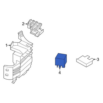 Porsche OE - Accessory Power Relay