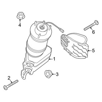 Porsche OE - Front Suspension - Struts & Components (Air Spring), (4 Cross Turismo / 4S Cross Turismo / GTS Sport Turismo / Turbo Cross Turismo / Turbo S Cross Turismo)