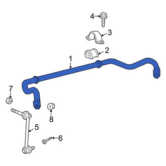 Porsche OE - Front Suspension Stabilizer Bar