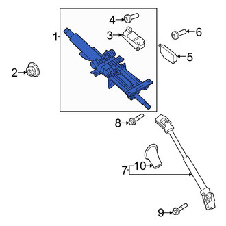 Porsche OE - Steering Column