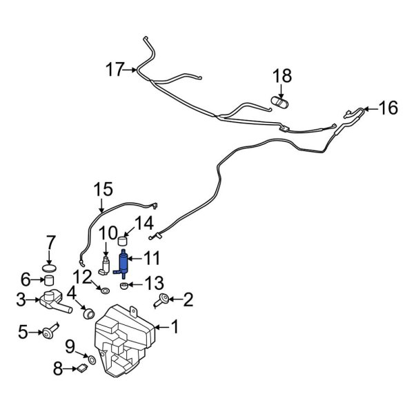 Windshield Washer Pump