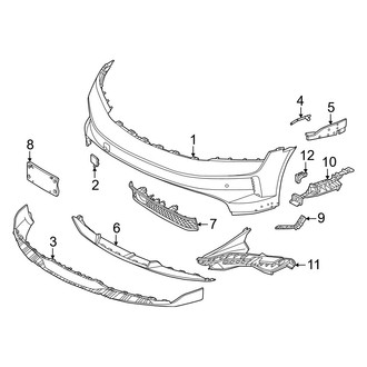 Porsche OE - Front Bumper & Grille - Bumper & Components (Bumper Cover & Trim)