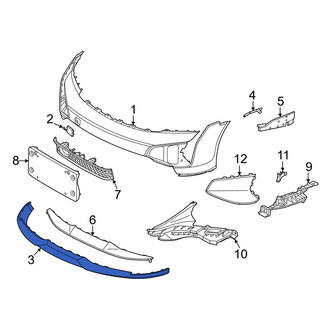 Porsche OE - Front Spoiler