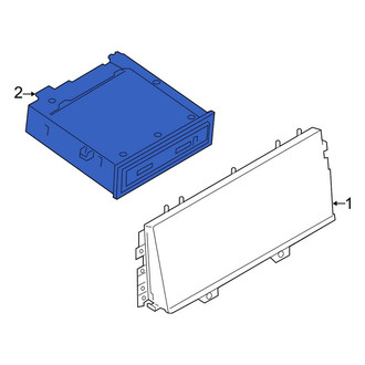 Porsche OE - Radio Control Unit