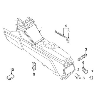 Porsche OE - Center Console (Electrical Components)