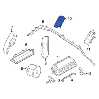 Porsche OE - Front Left Door Air Bag