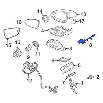 Porsche OE - Front Left Step Light