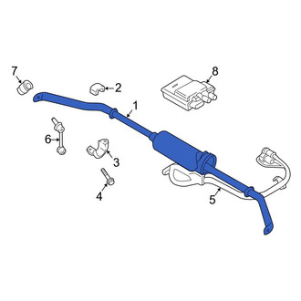 Porsche OE - Rear Suspension Stabilizer Bar