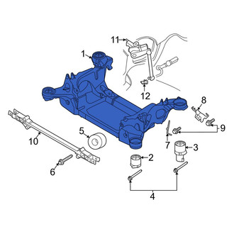 Porsche OE - Rear Suspension Subframe Crossmember
