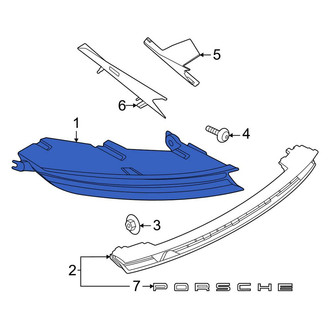 Porsche OE - Rear Left Outer Tail Light Assembly