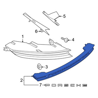 Porsche OE - Rear Inner Tail Light Assembly