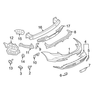 Porsche OE - Rear Bumper - Bumper & Components (GTS Sport Turismo)