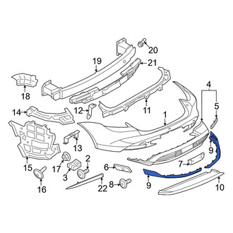 Porsche OE - Front Spoiler