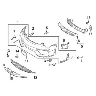 Porsche OE - Front Bumper - Bumper & Components (GT4)
