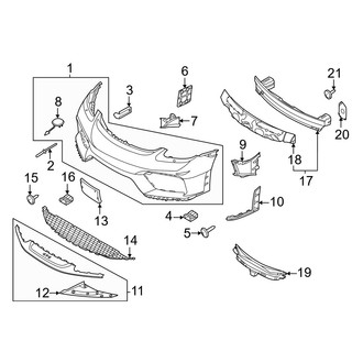 Porsche OE - Front Bumper - Bumper & Components (GT4 RS)