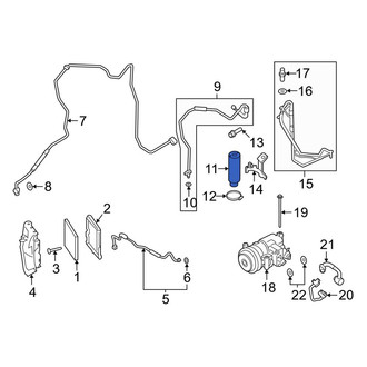 Porsche OE - A/C Receiver Drier