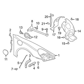 Porsche OE - Fender & Components (Base / S)