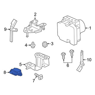 Porsche OE - Front ABS Wheel Speed Sensor